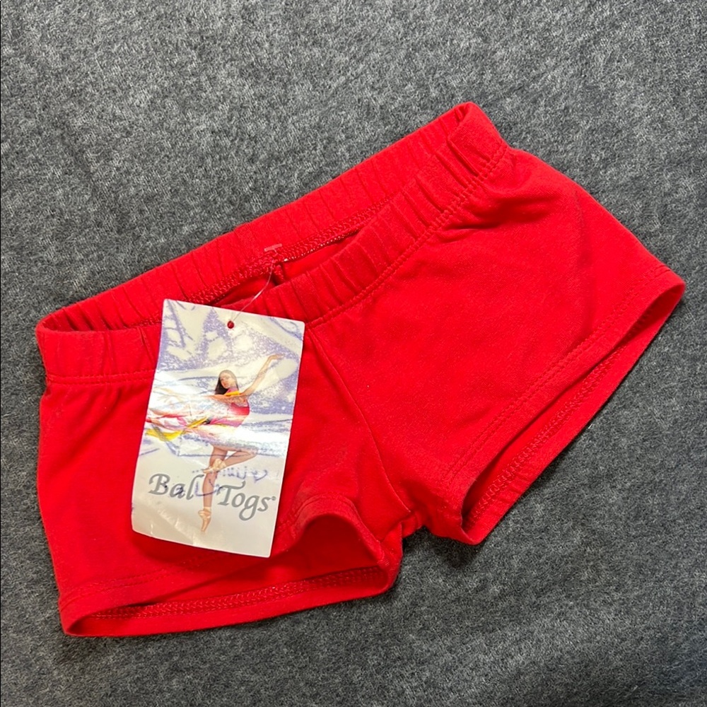 Dancewear/Cheer Booty Shorts M/C NWT